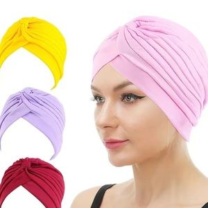 Baby pink turban